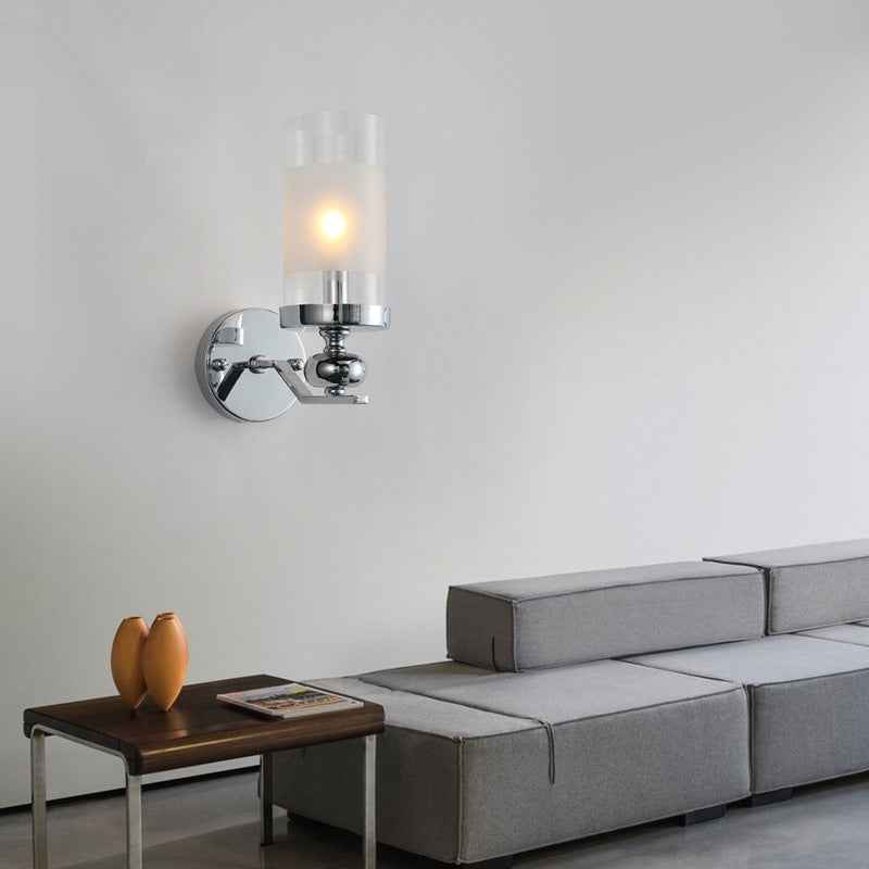 Aention Crystal Wall Light - - silver wall light