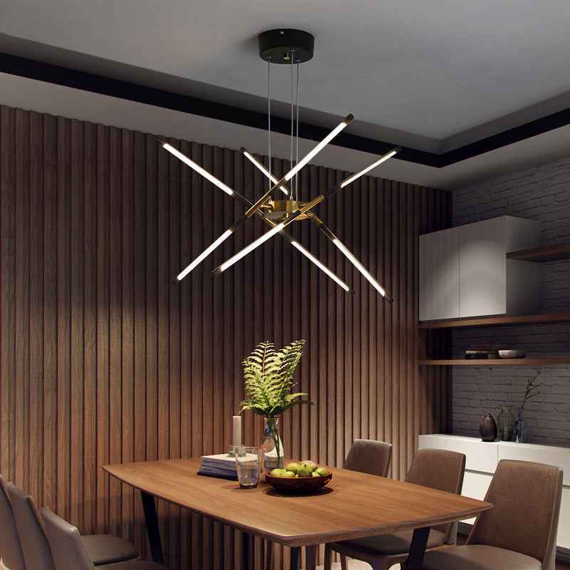 Towlee Chandelier Light Fixture - - black Chandelier gold