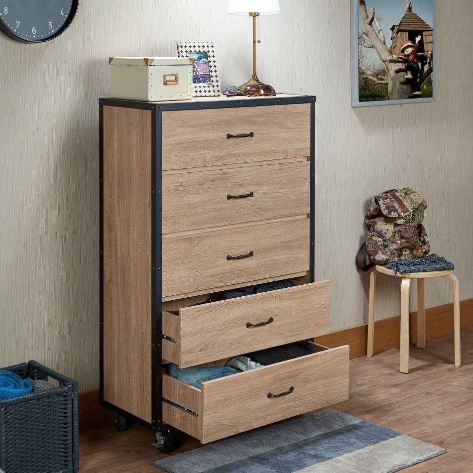 Bemis Dresser Chest | Weathered Light Oak - Default - dresser