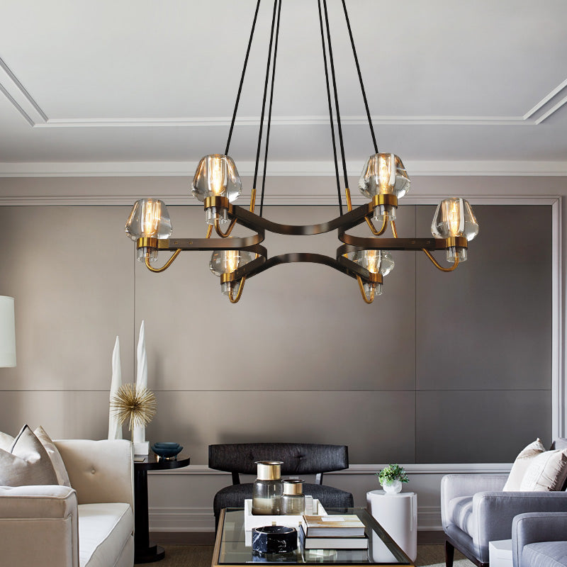 Nizex Chandelier Light Fixture - - brown Chandelier