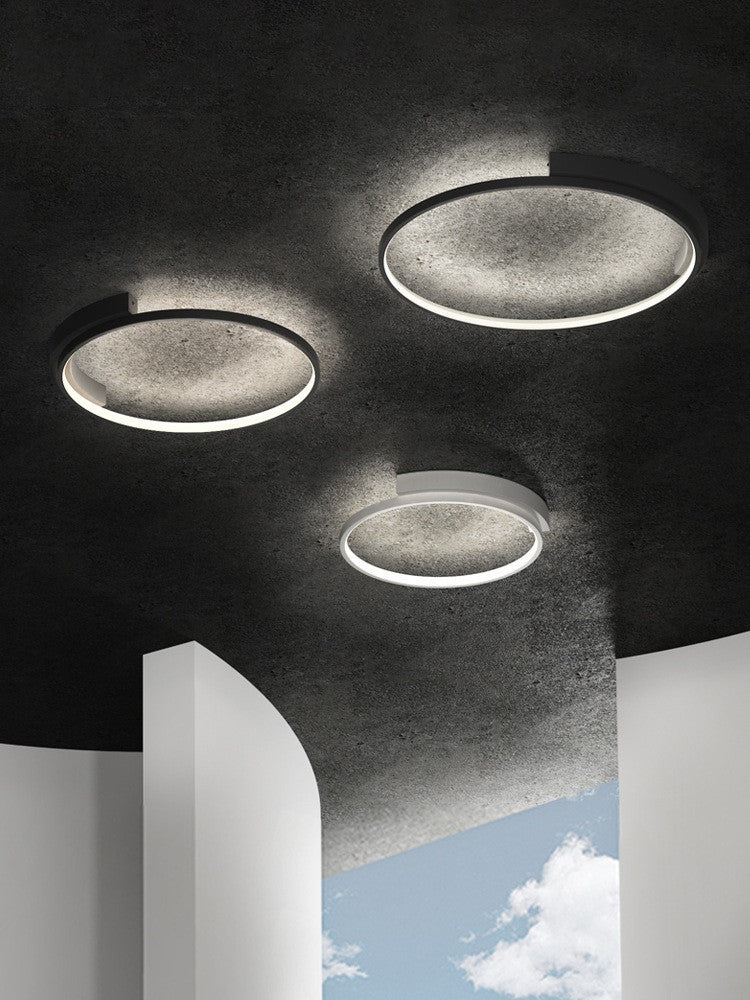 Zava Chandelier Light Fixture - - black Pendant white