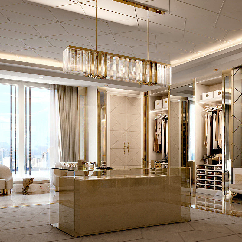 Kisseg Chandelier Light Fixture - - Chandelier gold