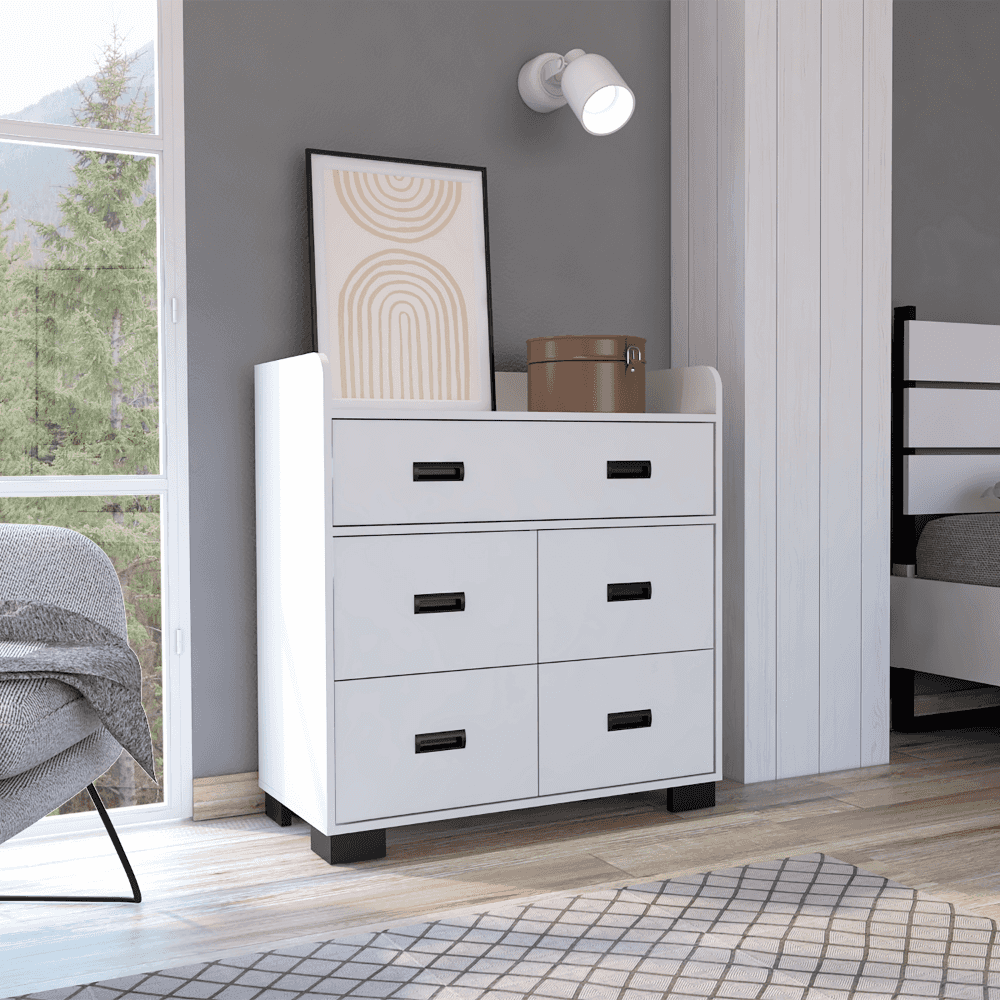 Alyn Modern Dresser Cabinet | White - Default - dresser