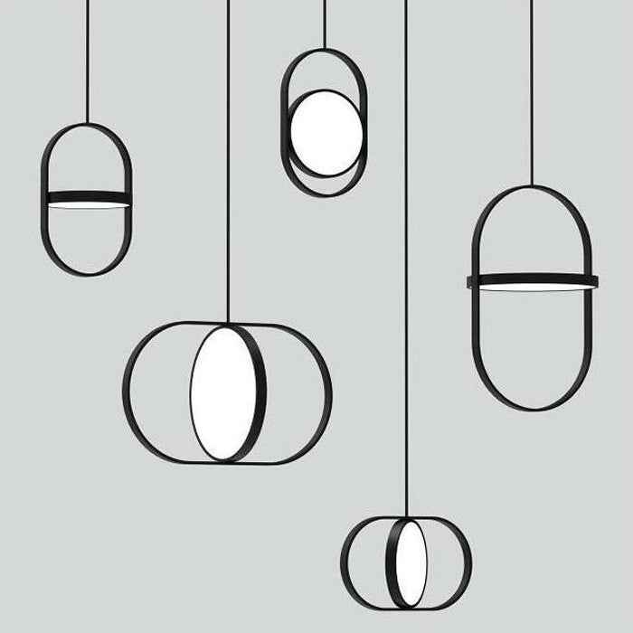 Saphyl Pendant Light Fixture - Black - black Pendant