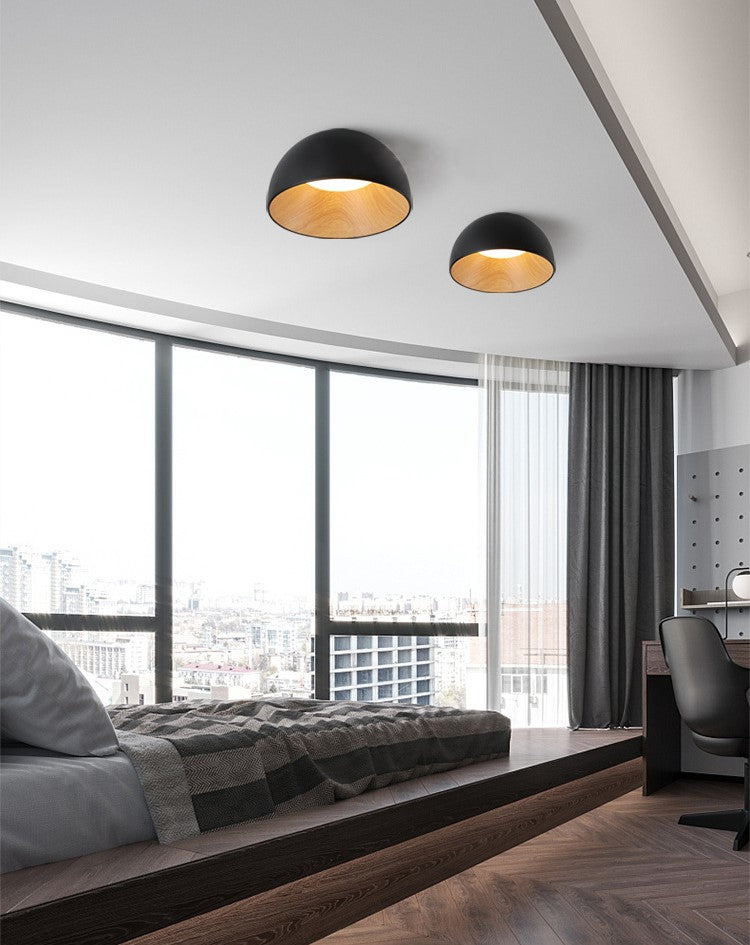 Quvva Pendant Light Fixture - Black Warm White Light - black Pendant