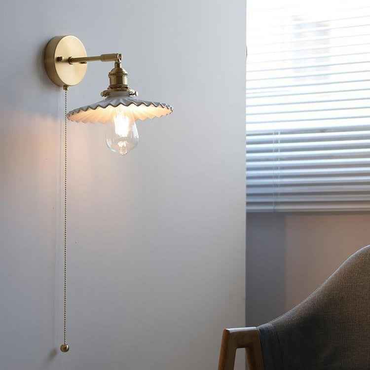 Fiasell Wall Light Fixture - Off White - light fixture wall light