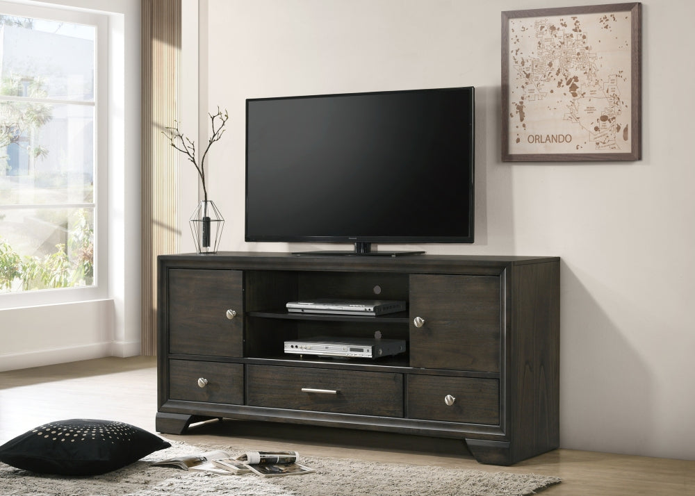 Jaymes Vintage TV Cabinet | Gray - Default - tv console
