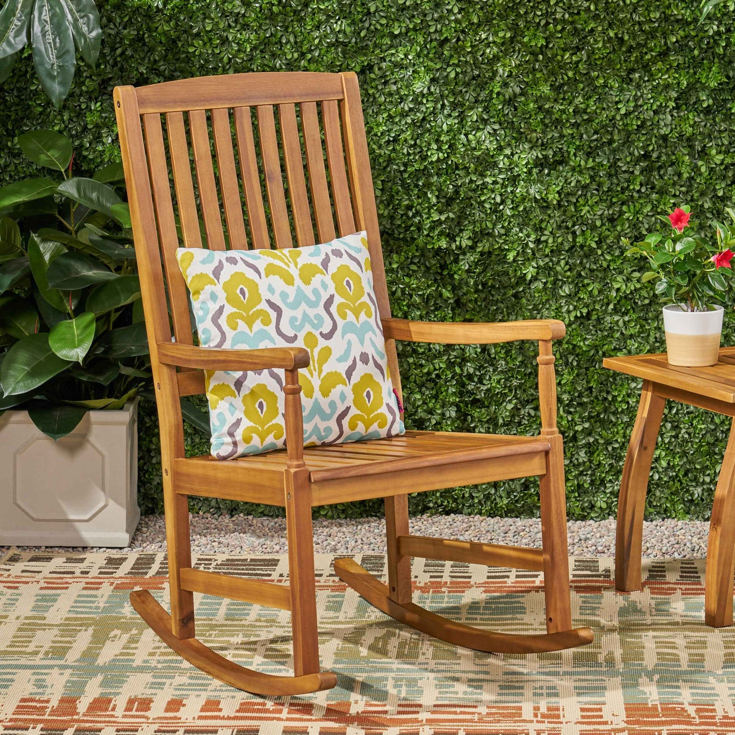 Arcadia Outdoor Rocking Chair | Brown - Default -
