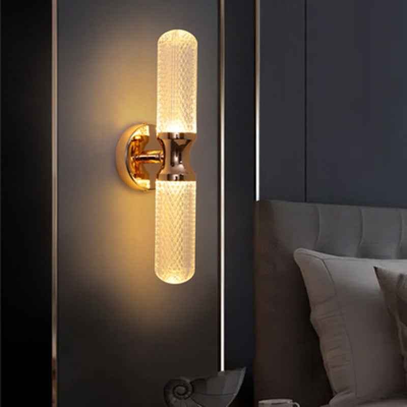 Koln Minimalistic Wall Light - - flush-mount gold Wall Light