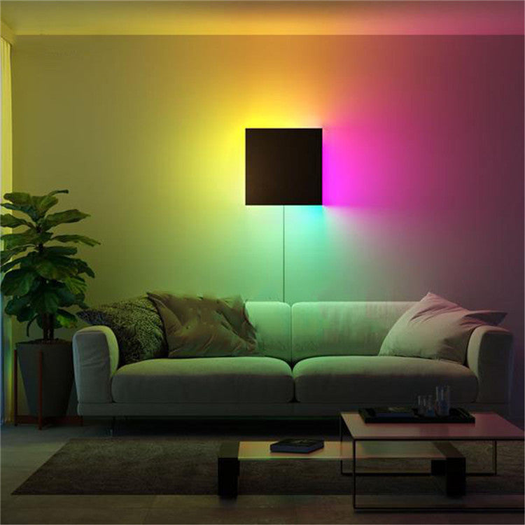 Mandea RGB Wall Light - - black flush-mount led Wall Light
