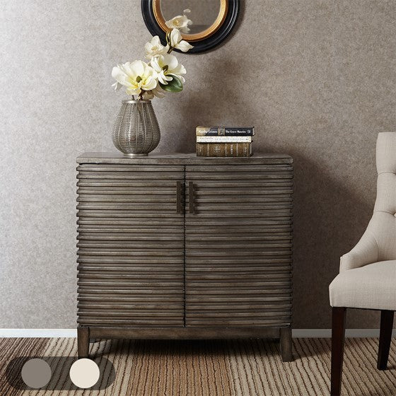 Scorus Rustic Accent Chest Cabinet | Grey - Default - cabinet