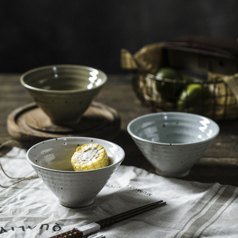 Minimalistic Ceramic Bowl - - Ceramic light blue light green Tableware