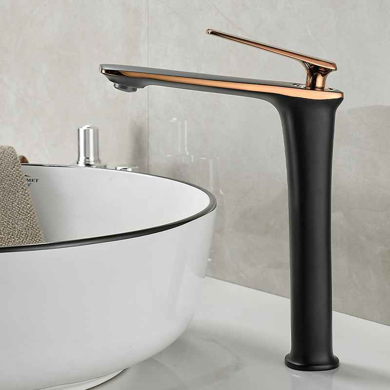 Banarise Single-Handle Bathroom Faucet - - black black gold chrome chrome silver long low profile short single handle tall profile white chrome white gold white silver