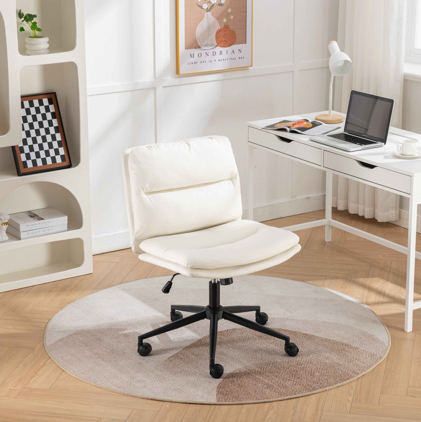 Bizerte Office Chair | White - - chair office white