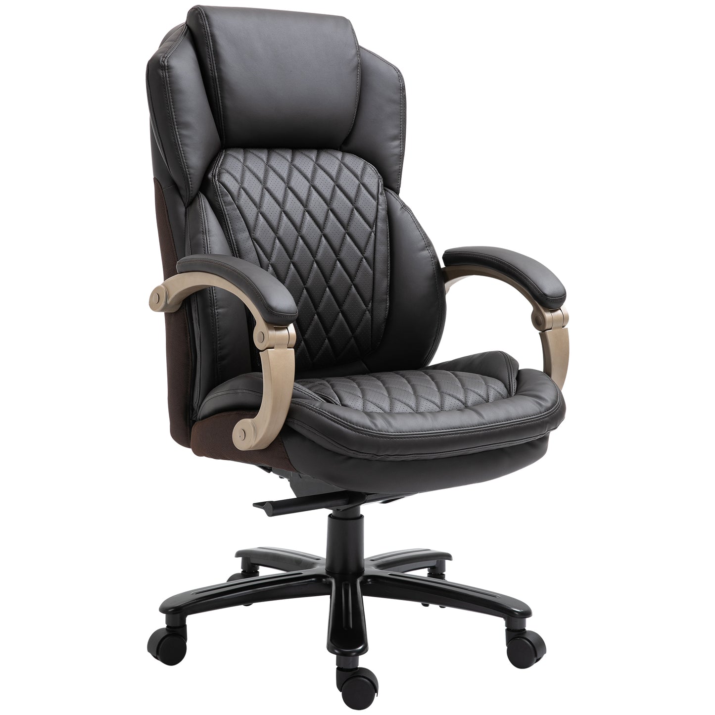 Ombro Executive Office Chair | Dark Brown - - brown chair office