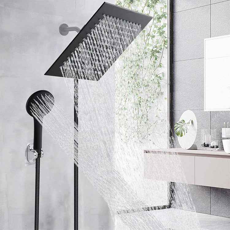 Hamri Shower Faucet Head - Black - black Body Wash shower head Stainless Steel
