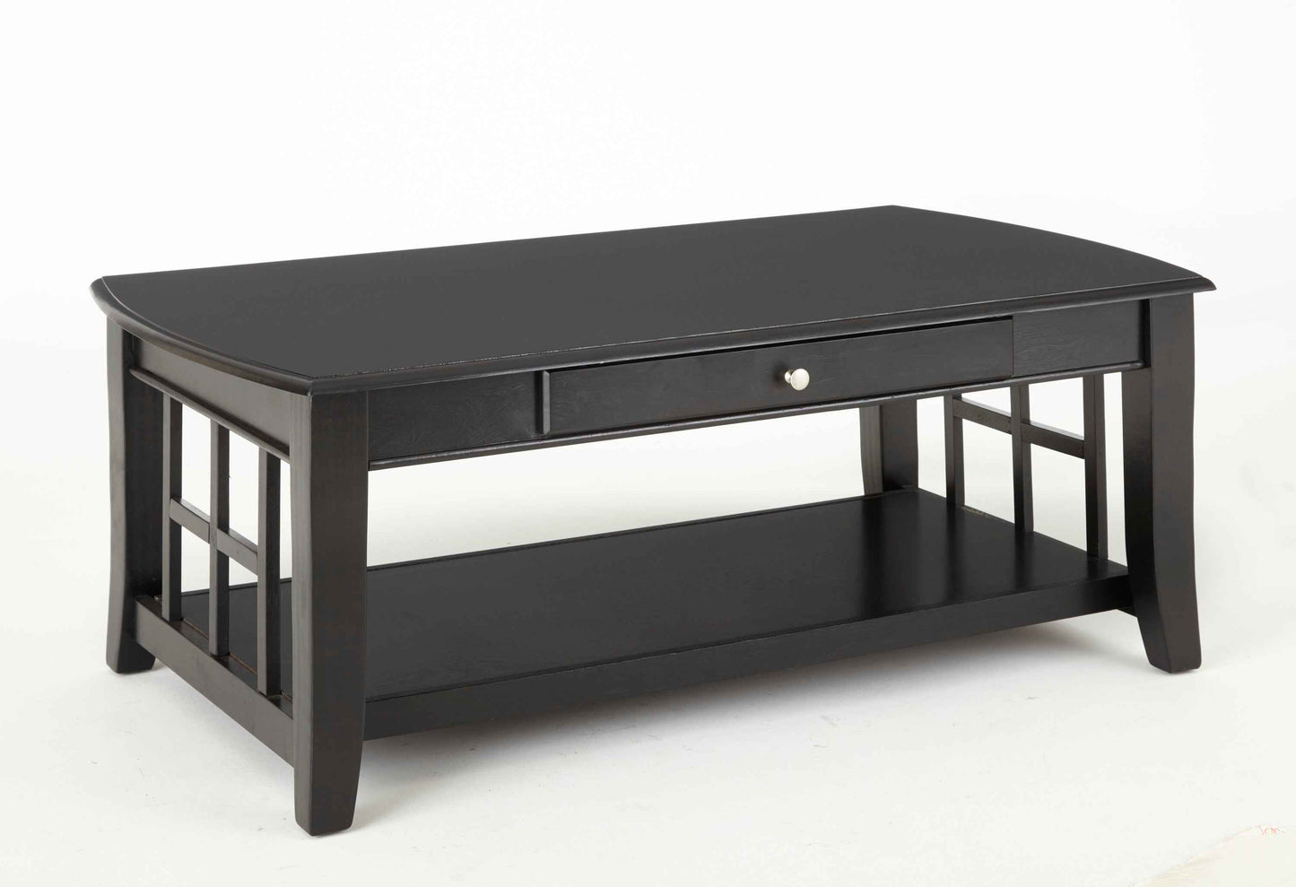 Cassidy 1pc Cocktail Table | Ebony - - tables