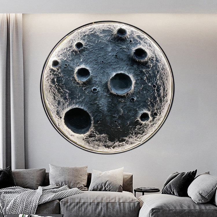 Swoot Moon Wall Light - 220V US - black flush-mount led Wall Light