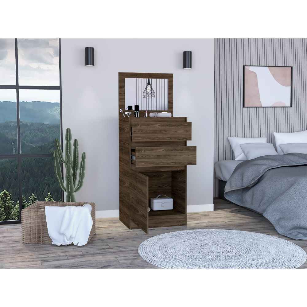 Cassel 2-Drawer Dresser | Dark Walnut - Default - dresser