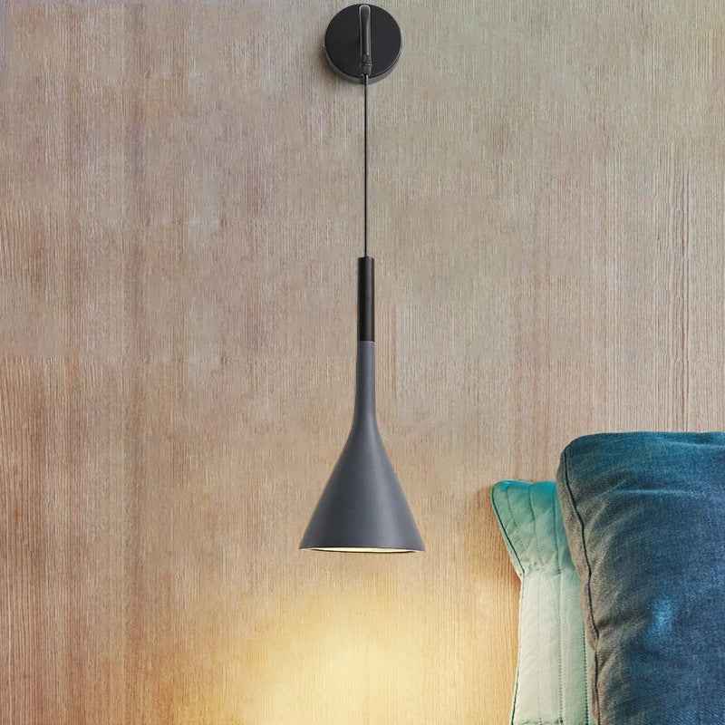 Onious Minimalistic Wall Light - Grey - Wall Light Wall pendant
