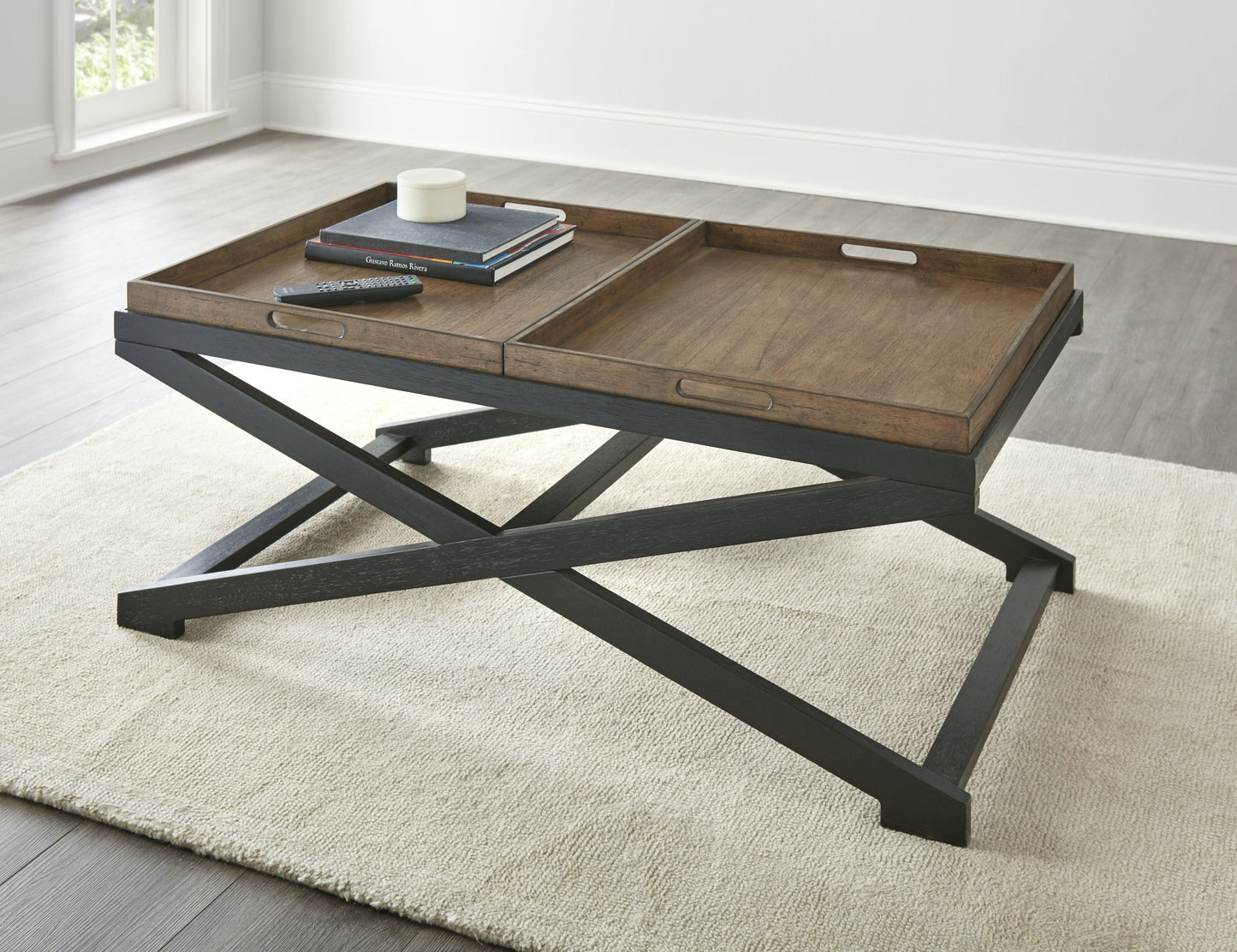 Topeka Cocktail Table | Brown - - tables