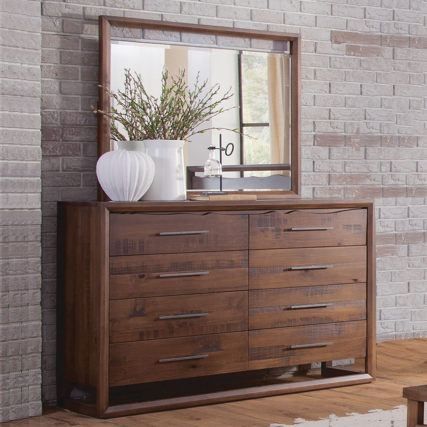 Lofton Rustic Dresser Cabinet | Brown - Default - dresser