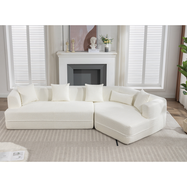 Maglion Modular Sofa | Creamy White - - sofa