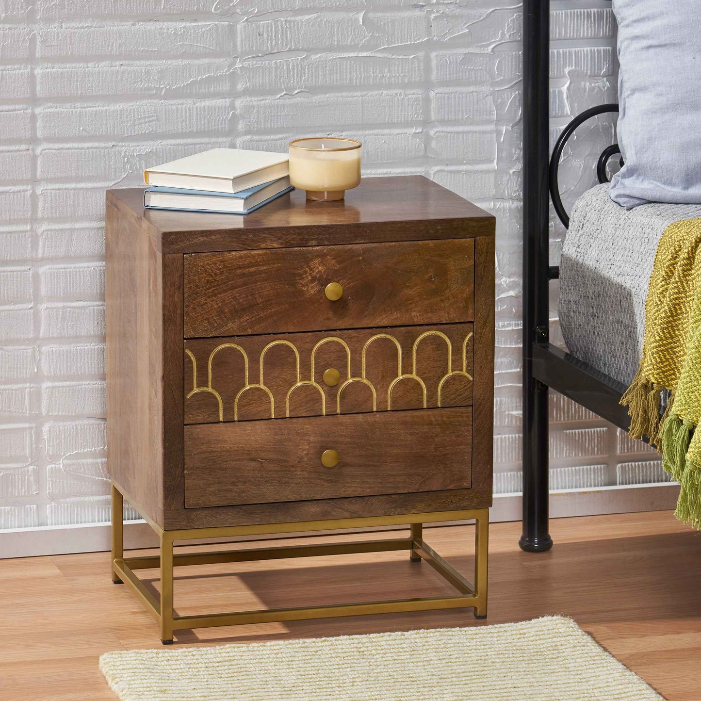 Exemp Mid-Century Nightstand - Default - nightstand