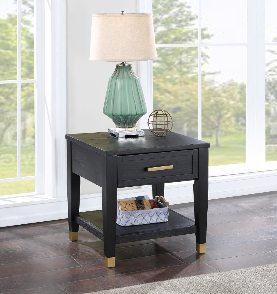 Yves End Table | Black - Default - tables