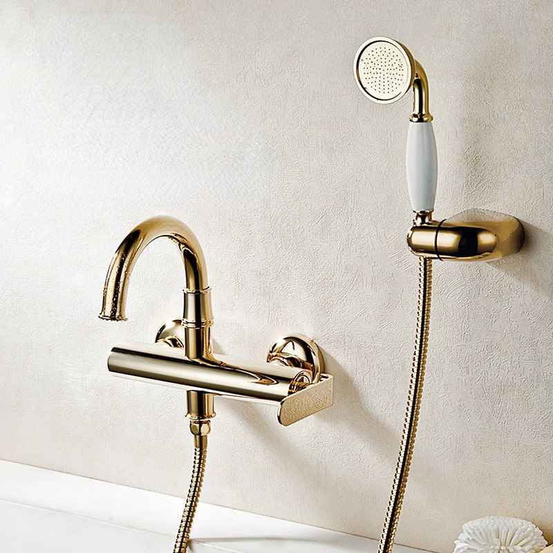 Fimar Bathtub Shower Faucet - - bathtub black chrome silver gold silver