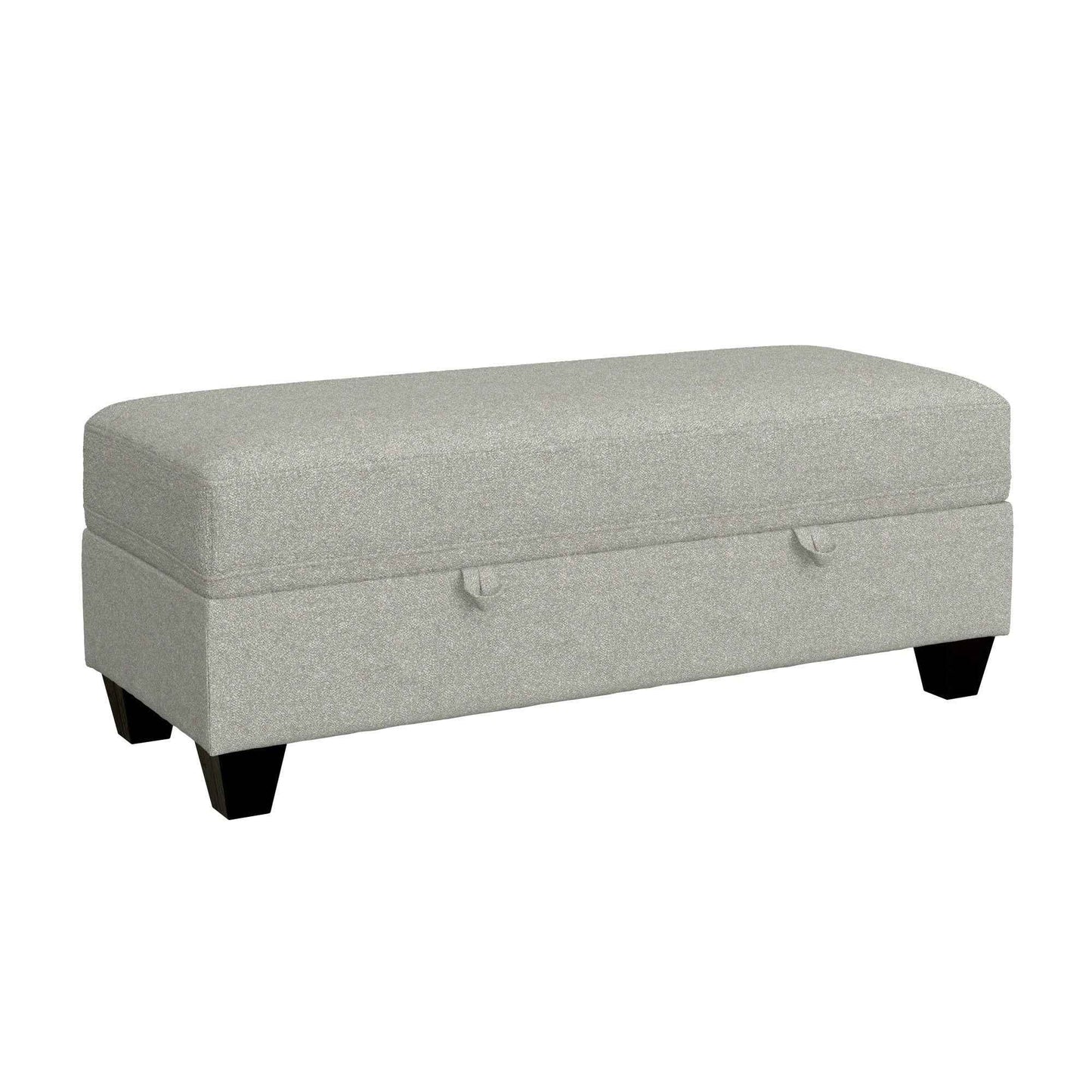 Drason Storage Ottoman | Grey - Default - bench