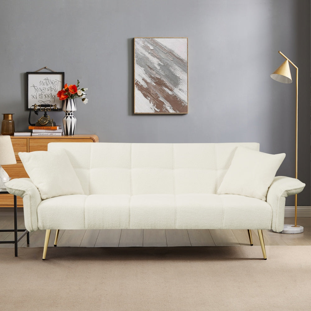 Portunit 70.1" Sofa Bed | Off White - - sofa