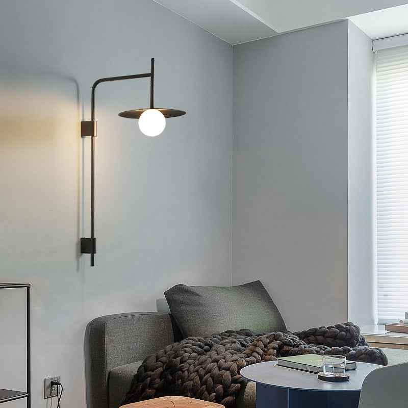 Beeric Retro Wall Light - - black grey Wall Light Wall pendant wallchiere white